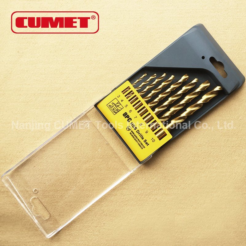 8PCS Drill Bits Set HSS
