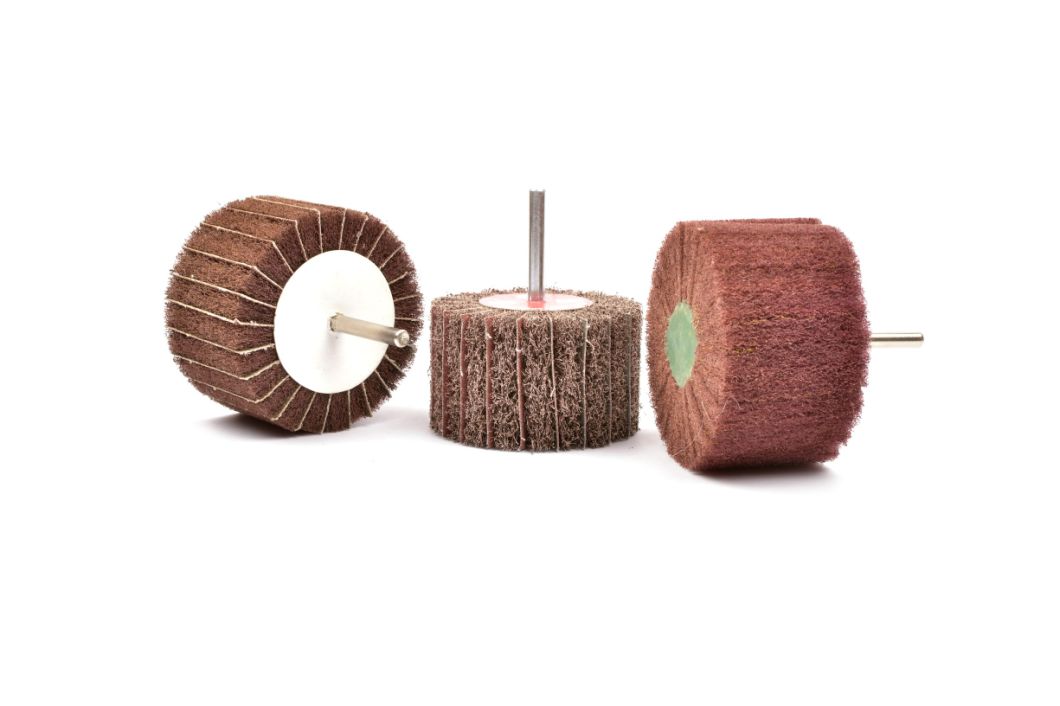 Abrasive Interleaf Flap Wheels Non Woven and Coated
