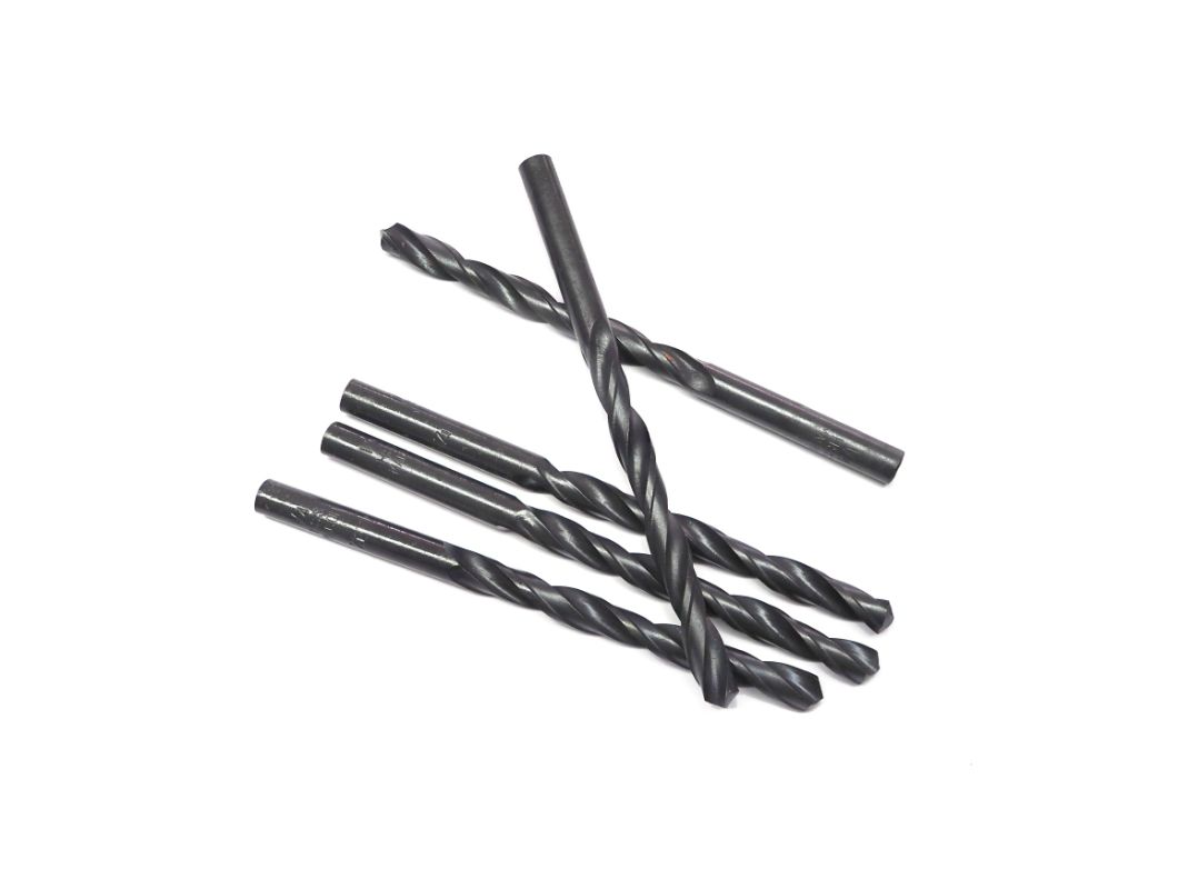 Milled, HSS Straight Shank Twist Drill -Screw Machine Length